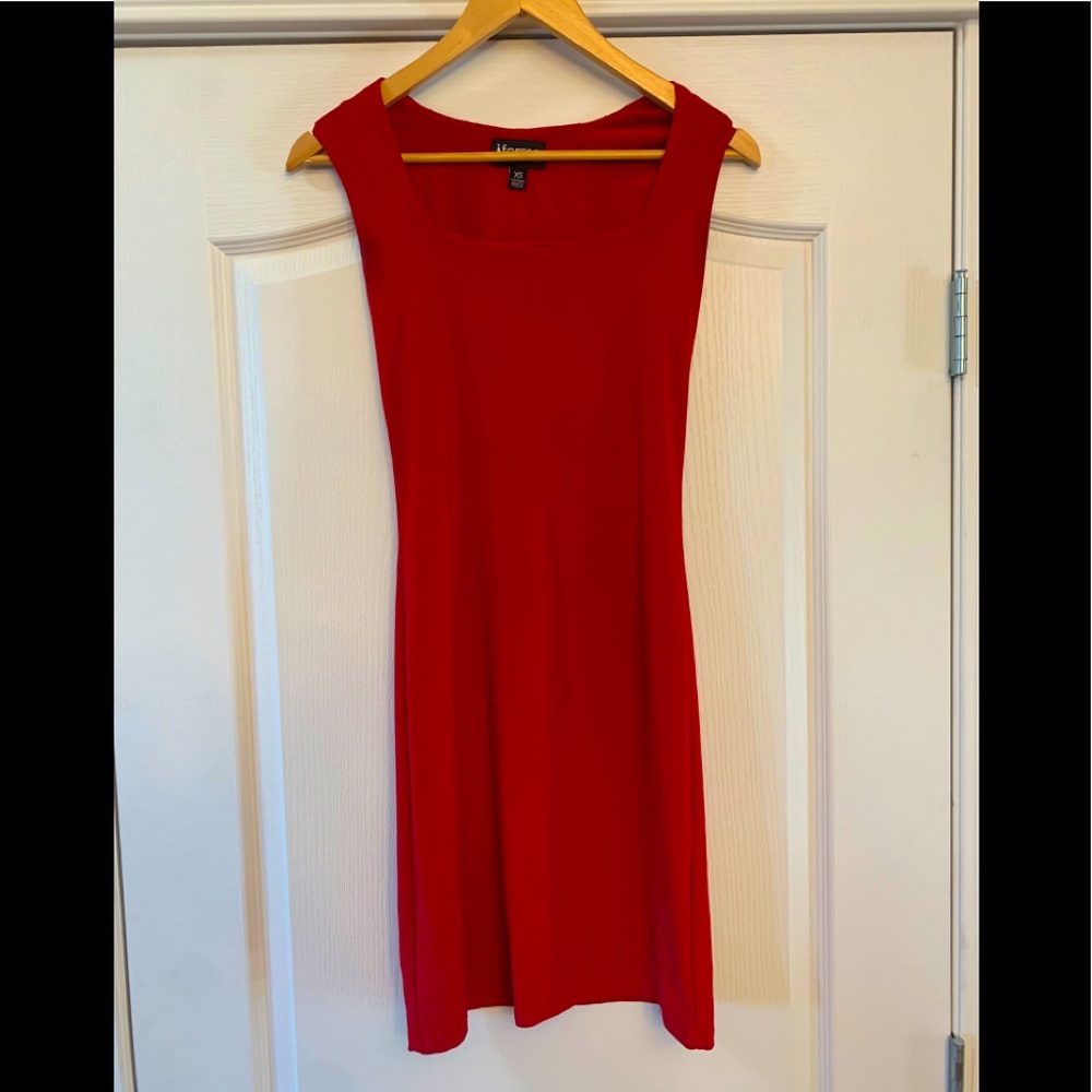 Fitted Red Dress